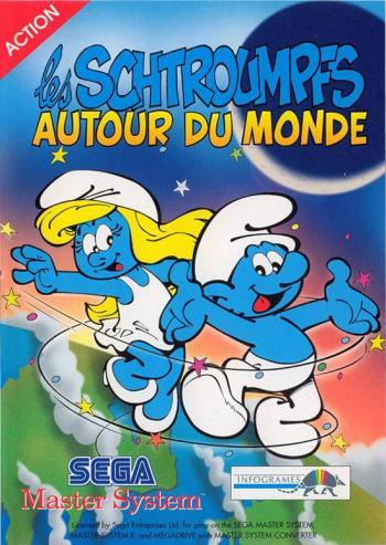 Cover Smurfs II - Travel the World, The for Game Gear